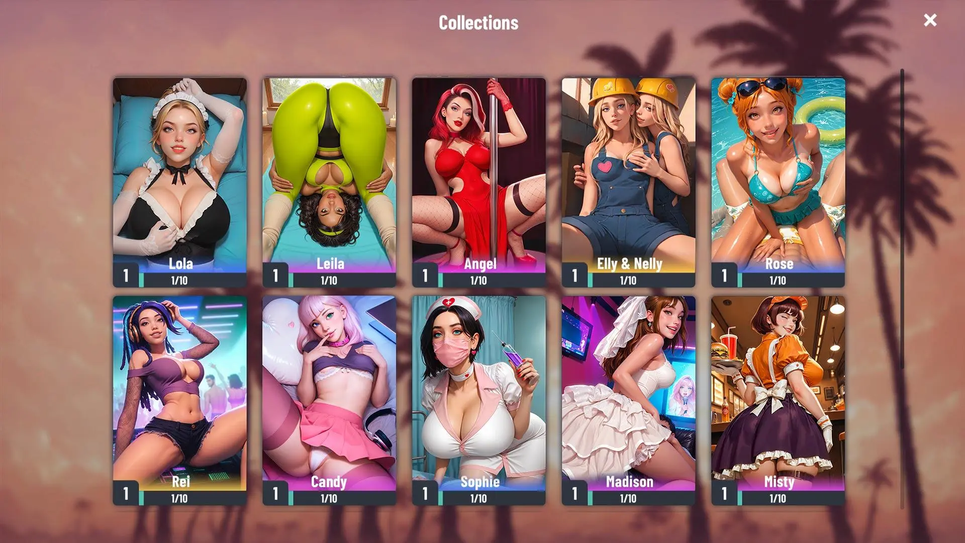 Collect & upgrade rare cards — Passion Industry