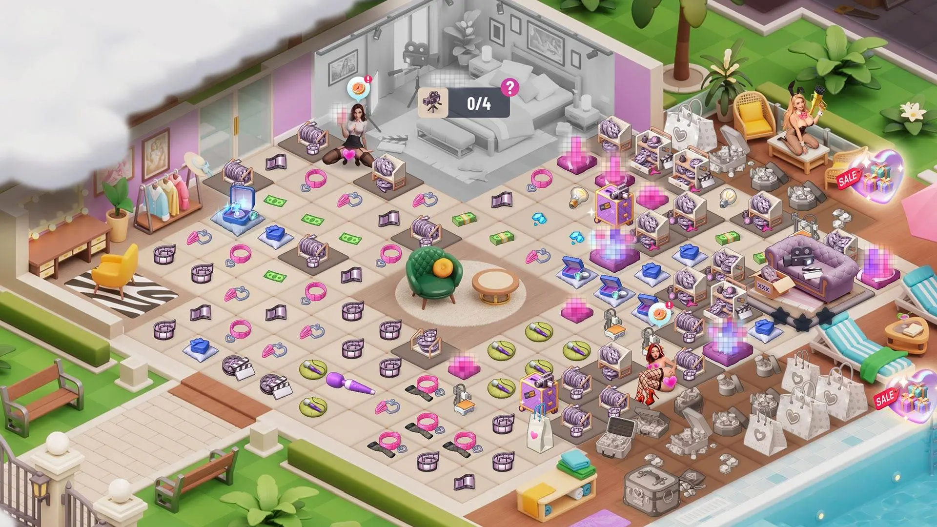 Merge items & build venues — Passion Industry